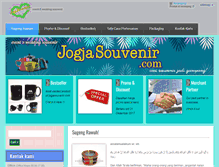 Tablet Screenshot of jogjasouvenir.com
